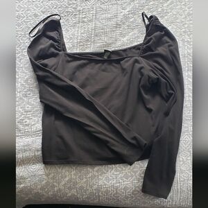 Long sleeve crop top sz xxl